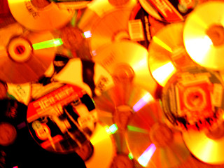 Image showing many CD's