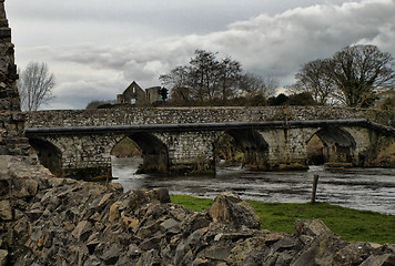 Image showing Beautifull Ireland - Trim Castle and surroundings