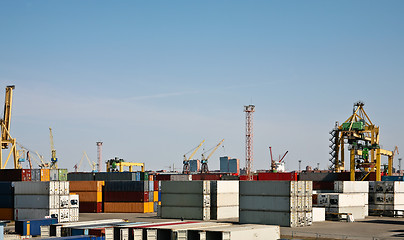 Image showing Container terminal