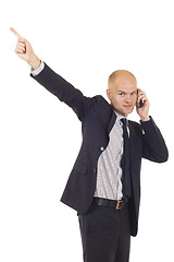 Image showing winning businessman