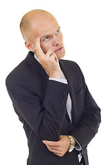 Image showing Worried businessman