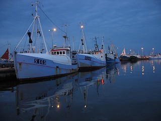 Image showing Fishing boats