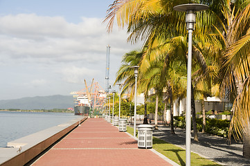 Image showing waterfront development program port of spain trinida