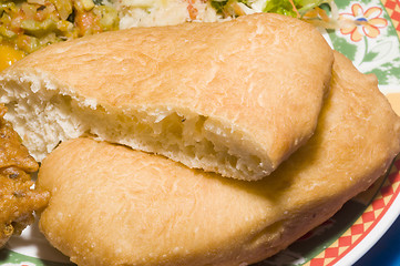 Image showing fry bake trinidad bread
