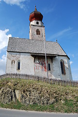 Image showing Moumtain church