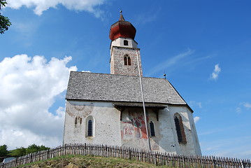 Image showing Moumtain church