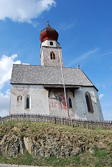 Image showing Moumtain church