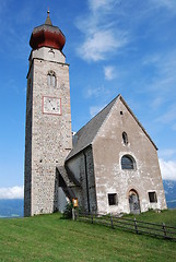 Image showing Moumtain church