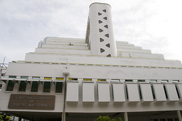 Image showing the national library of trinidad and tobago port of spain