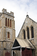 Image showing sacred heart church port of spain trinidad