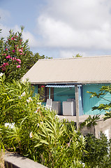 Image showing typical caribbean style house