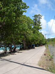 Image showing the one road lower bay beach bequia st. vincent