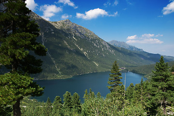 Image showing Mountains lake.