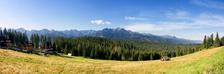 Image showing View panoramic from glodowka