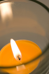 Image showing candle flaming