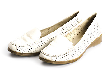 Image showing white shoes