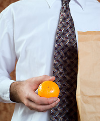 Image showing Healthy Orange Snack