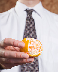 Image showing Peeled Orange