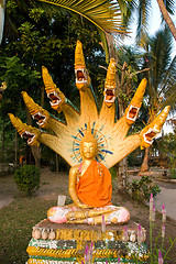 Image showing Buddha image at Wat That Luang