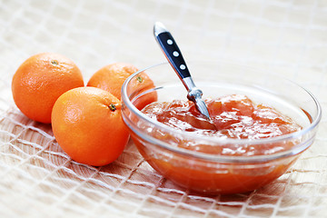 Image showing tangerine jam