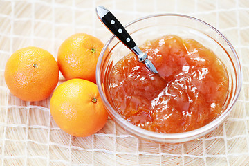 Image showing tangerine jam