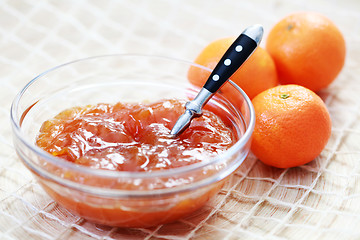 Image showing tangerine jam