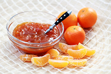 Image showing tangerine jam