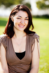 Image showing Happy Young Woman