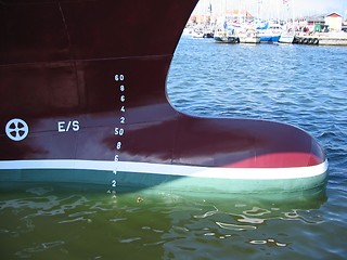 Image showing Ship bow