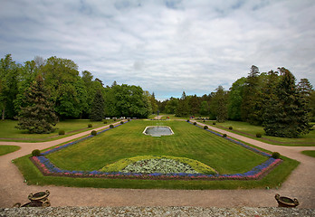 Image showing Public park of Palanga amber museum