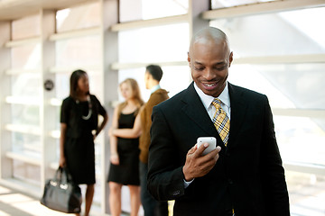 Image showing Business Man with Smart Phone