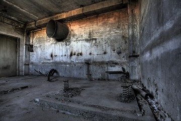 Image showing Empty industrial factory