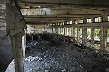 Image showing Empty industrial room