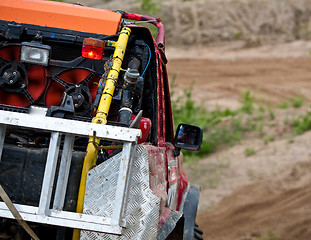 Image showing Off road truck in trial competition