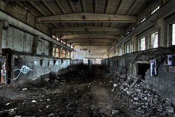 Image showing Empty industrial room