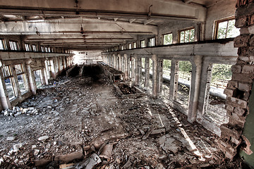 Image showing Empty industrial room