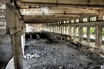 Image showing Empty industrial room