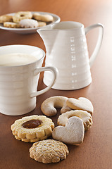 Image showing Cookie and coffee