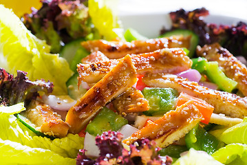 Image showing sesame chicken salad