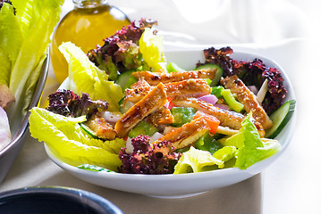 Image showing sesame chicken salad