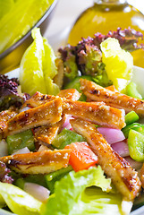 Image showing sesame chicken salad