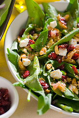 Image showing spinach salad