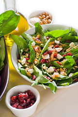 Image showing spinach salad