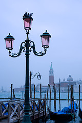 Image showing Venice street lamp