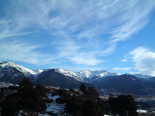 Image showing Pyrenees from Font Romeu