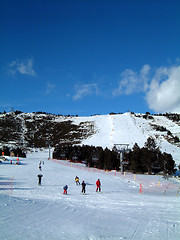 Image showing skiiers at La Calme