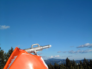 Image showing Snow cannon