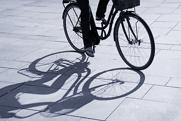 Image showing Bike and shadow