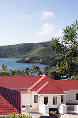 Image showing luxury home architecture new home overlooking industry bay bequi