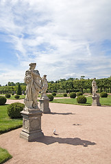 Image showing Vertumn, Zephyrus and Pomona statues